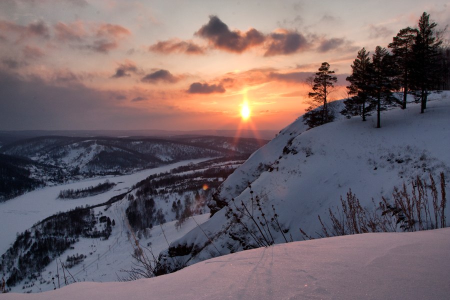 Пейзажи Кузбасса Шерегеш